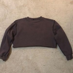 Cropped sweater